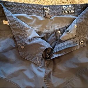 KÜHL Stealth Convertible Pants — Charcoal 32x32